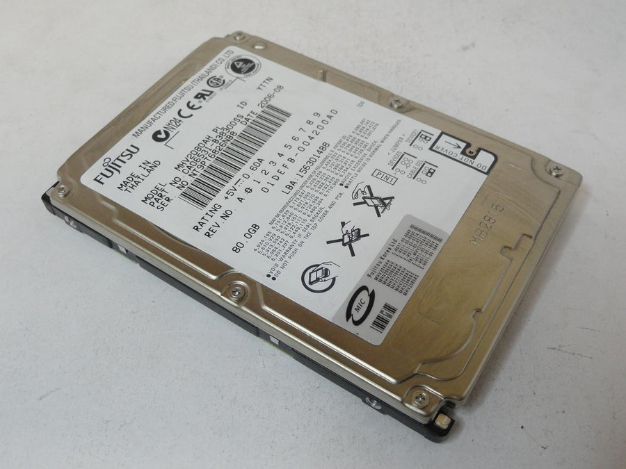 CA06531-B38300SS - Fujitsu 80GB IDE 5400rpm 2.5in HDD - Refurbished