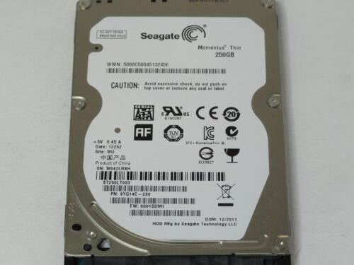 Seagate 250GB SATA 5400rpm 2.5in HDD ( 9YG14C-230 ST250LT003 ) USED