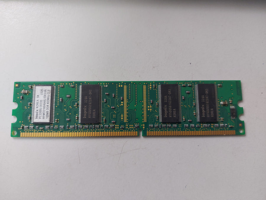 Hynix HP 128MB PC3200 DDR-400MHz non-ECC Unbuffered CL3 184-Pin DIMM ( HYMD216646A6J-D43 326666-041 ) REF