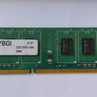 Integral 2GB PC3-10600 DDR3 non-ECC Unbuffered CL9 240-Pin DIMM Memory Module ( IN3T2GNYBGI ) REF