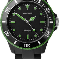 Sekonda Black Analog Watch - 4778
