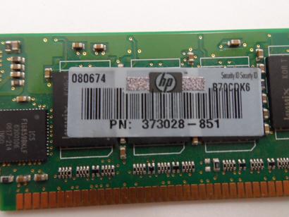 MC3808_HYMD564G726CFP8N-D43_512MB PC3200 400Mhz DDR CL3 ECC SDRAM Memory Modul - Image4