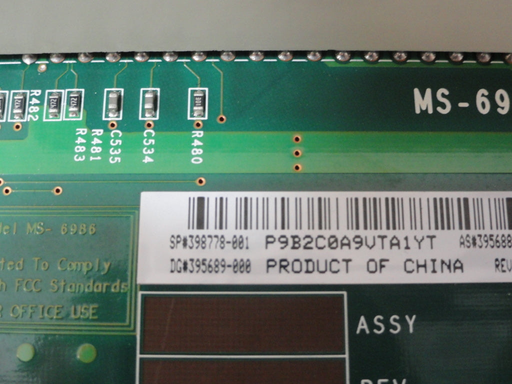 PR11844_398778-001_HP 398778-001 SPS-BD PCI Riser Board Backplane - Image2