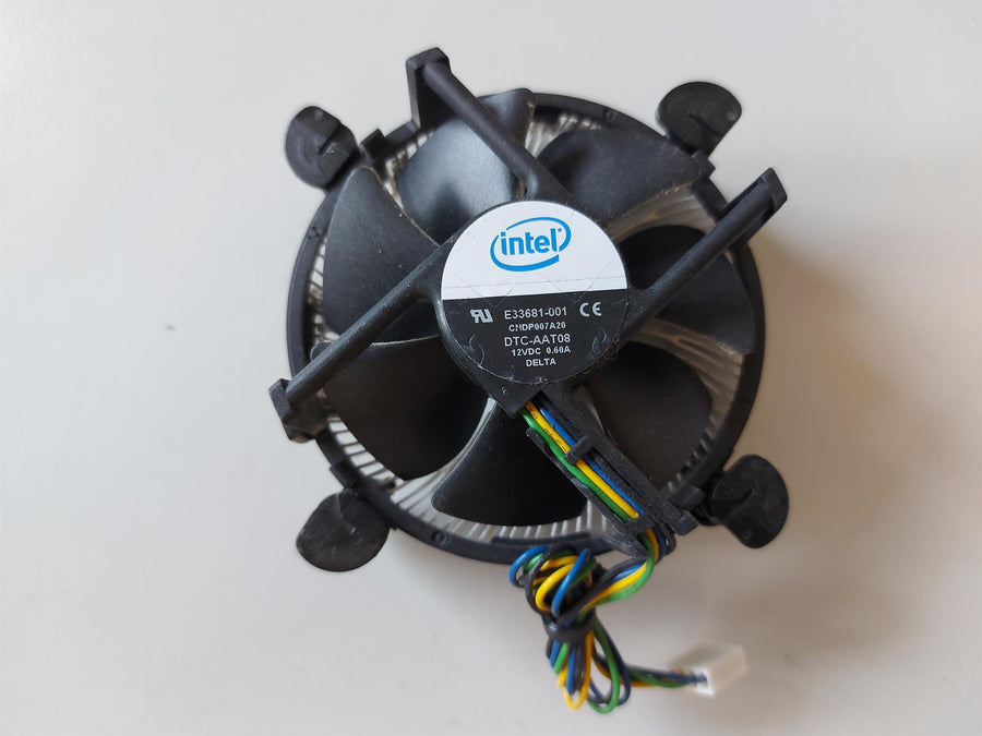 Intel Delta Heatsink & Fan for Core 2 Duo LGA775 ( E33681-001 DTC-AAT08 )(REF)