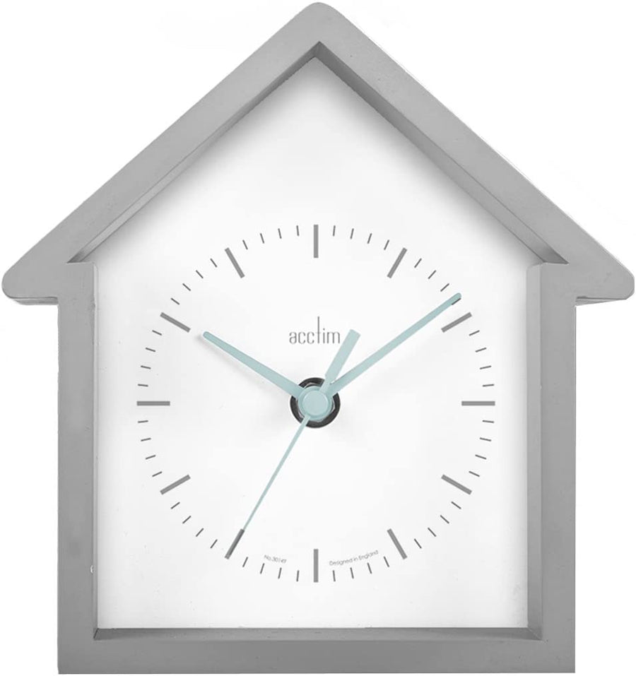 Acctim 24967 Kirkland Birdhouse Table/Wall Clock in Grey