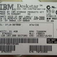 MC0105_07N3933_IBM 61.4Gb IDE 7200rpm 3.5in HDD - Image3