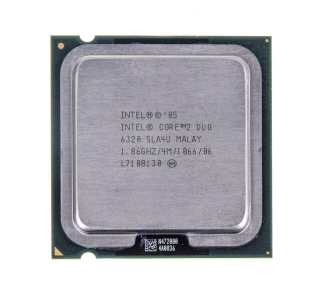 Intel Core 2 Duo E6320 1.867GHz Socket 775 Processor ( SLA4U ) REF