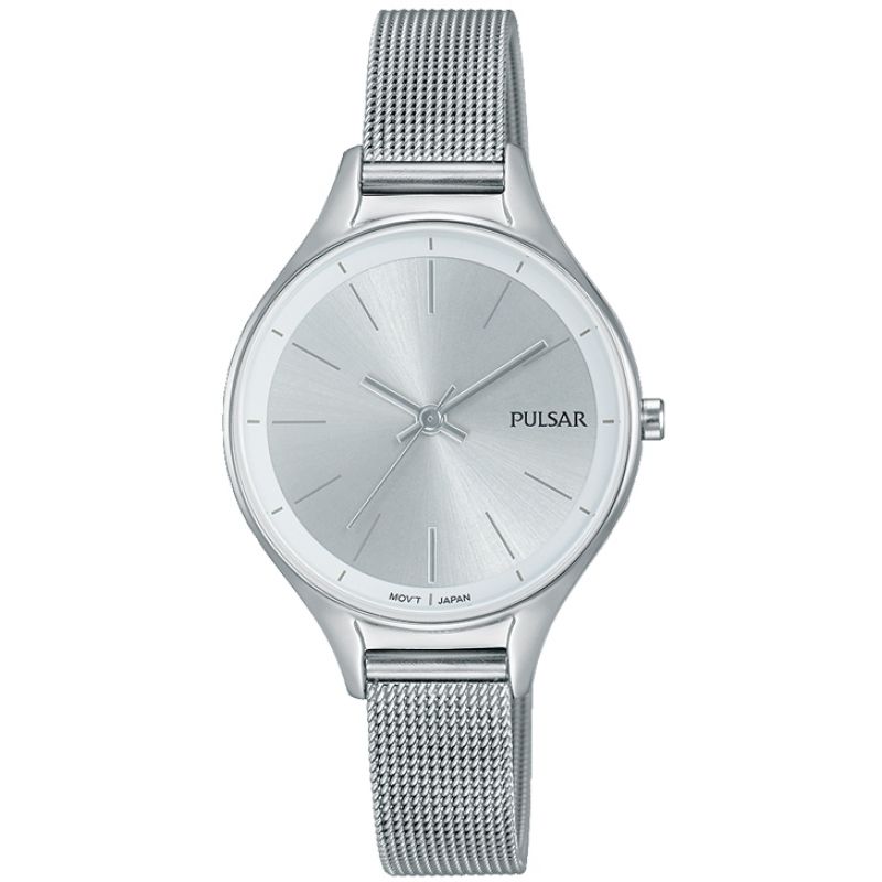 Pulsar Women's Analogue Analog Quartz Watch with Stainless Steel Strap PH8277X1