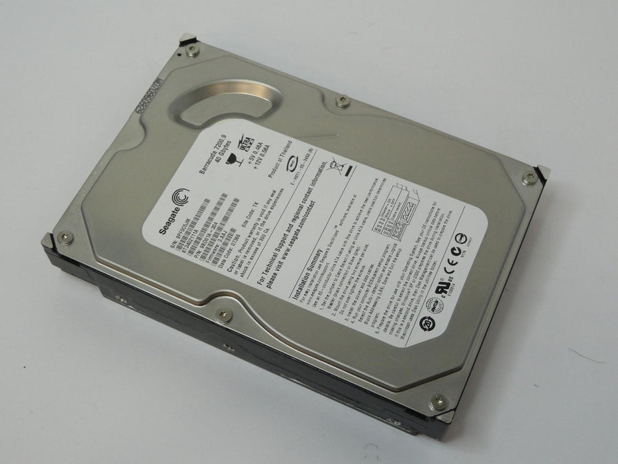 9BD01A-304 - Seagate 40GB IDE 7200rpm 3.5in Barracuda 7200.9 HDD - Refurbished