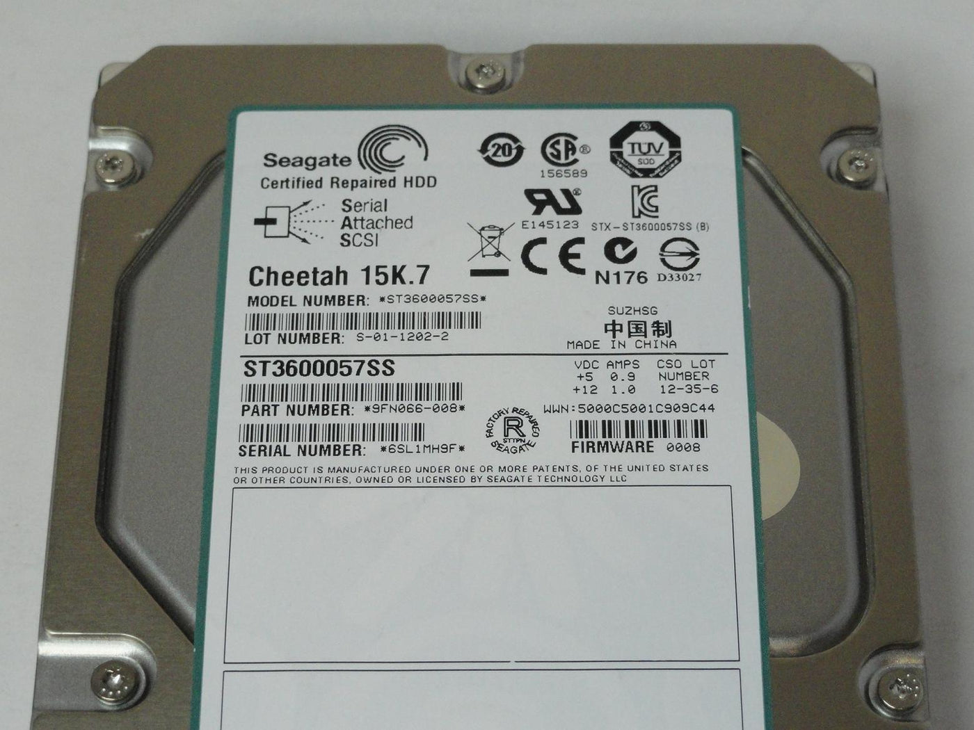 PR25650_9FN066-008_Seagate 600GB SAS 15Krpm 3.5in Recertified HDD - Image3