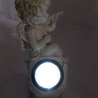 PR26256_BS122163_Premier cherub with solar white light.  Violin - Image4