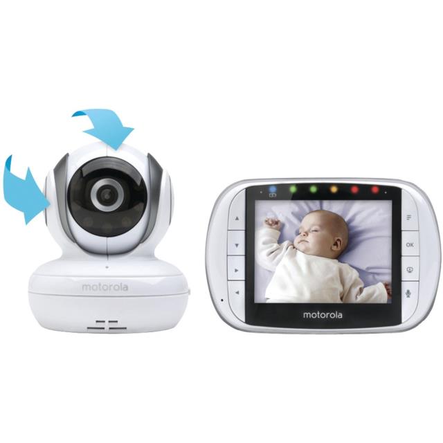 MBP36S - Motorola MBP36S Remote Wireless Video Baby Monitor - NOB