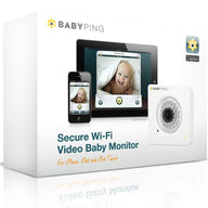 PR26334_BABYV002_BabyPing Wi-Fi Baby Video Monitor - White - Image3