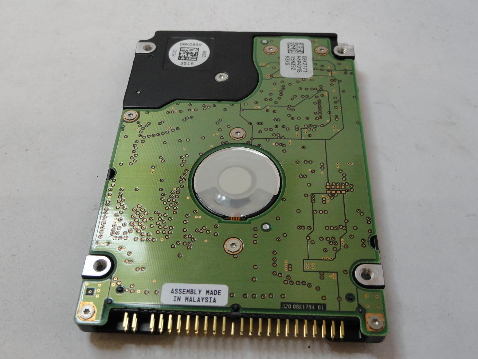 Hitachi 30GB IDE 4200rpm 2.5in HDD ( 08K0910 IC25N030ATMR04-0 ) REF