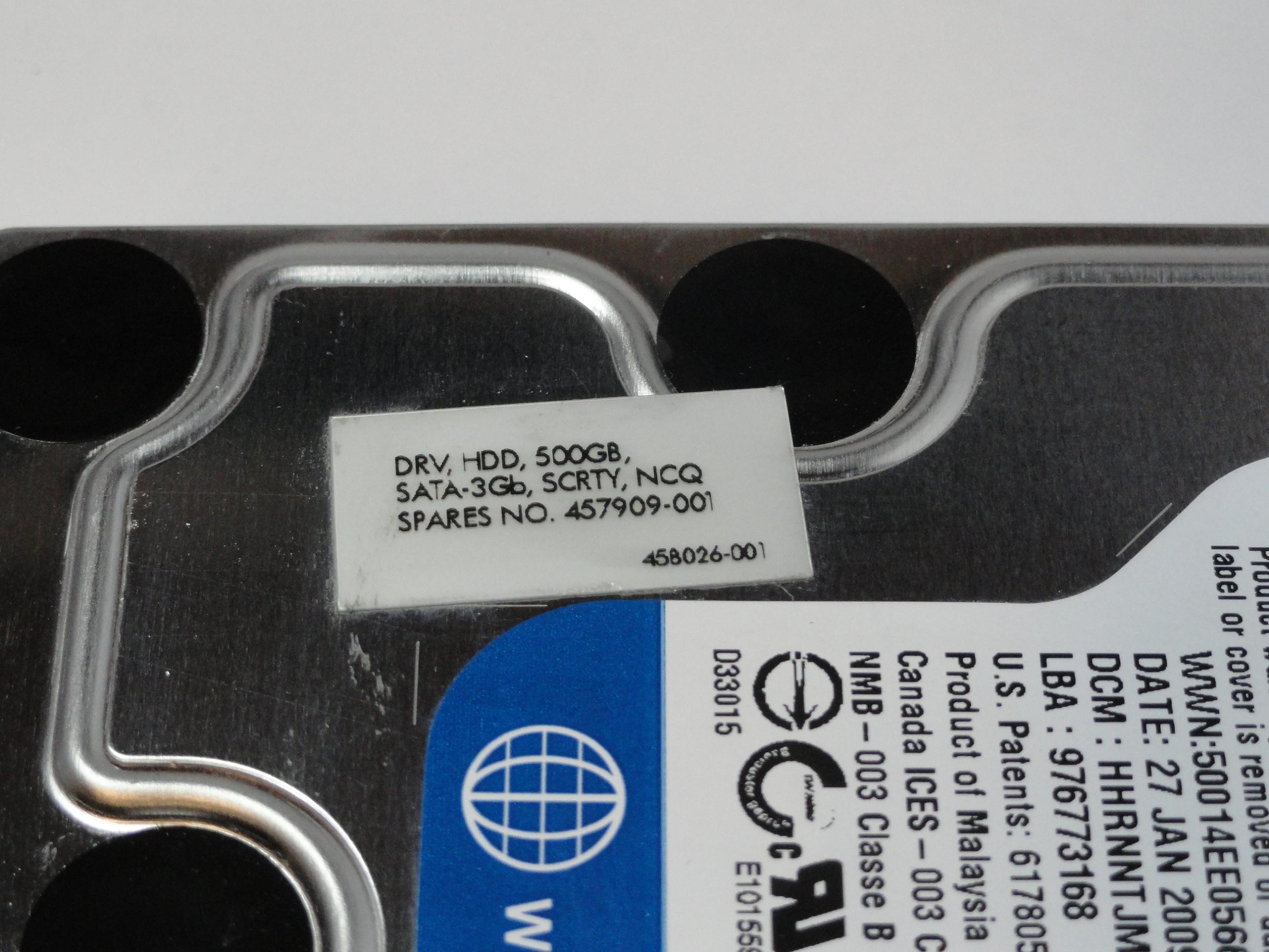 PR20055_WD5000AAKS-60A7B2_WD HP 500Gb SATA 7200rpm 3.5in HDD - Image2