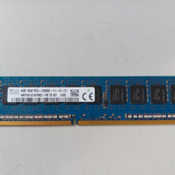 Hynix HP 4GB PC3-12800 DDR3-1600MHz ECC Unbuffered CL11 240-Pin DIMM 1.35V Low Voltage Single Rank Memory Module ( HMT451U7AFR8C-PB T0 733019-581 ) REF