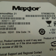 PR12887_9DS111-327_Maxtor DiamondMax 80Gb IDE 7200rpm 3.5in HDD - Image3