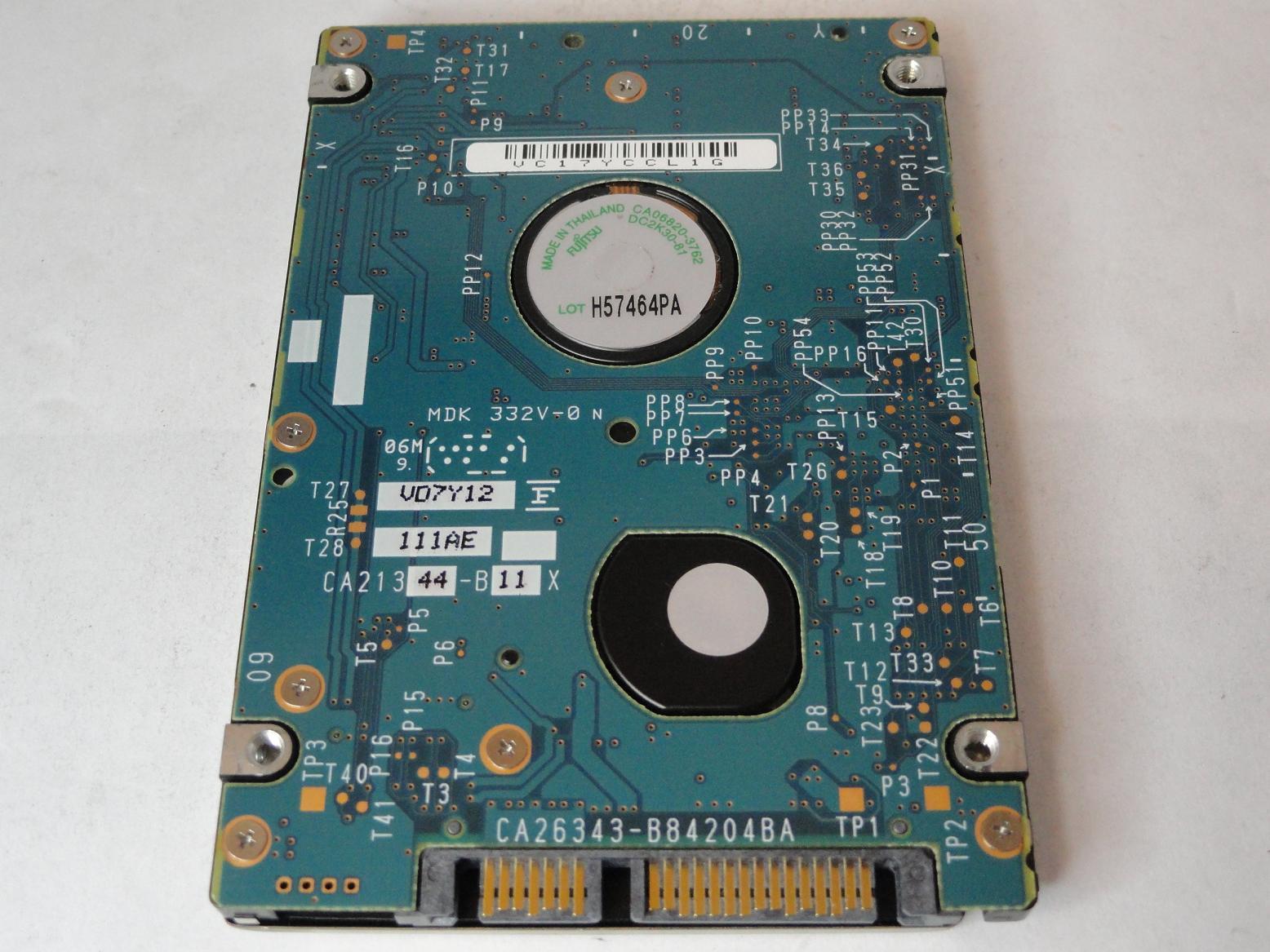 PR20480_CA07018-B46200C5_Fujitsu 80GB SATA 5400rpm 2.5in HDD - Image2