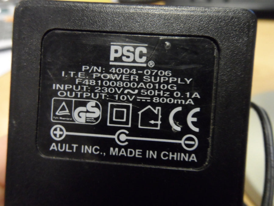PSC 4004-0706 Power Supply for Duet Barcode ( F48100800A010G F48100800A010G AM-1000800B 4004-0706  Various PSC )