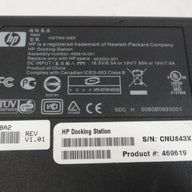 Hewlett Packard Docking Station ( 469619-001 HSTNN-109X    HP )