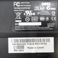 Dell USB QWERTY 105 Key Black Keyboard ( 0DJ329 SK-8115  Dell )