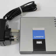 Linksys VoIP Phone Adapter With Router ( SPA2102 SPA2102    Linksys Used) W/PSU