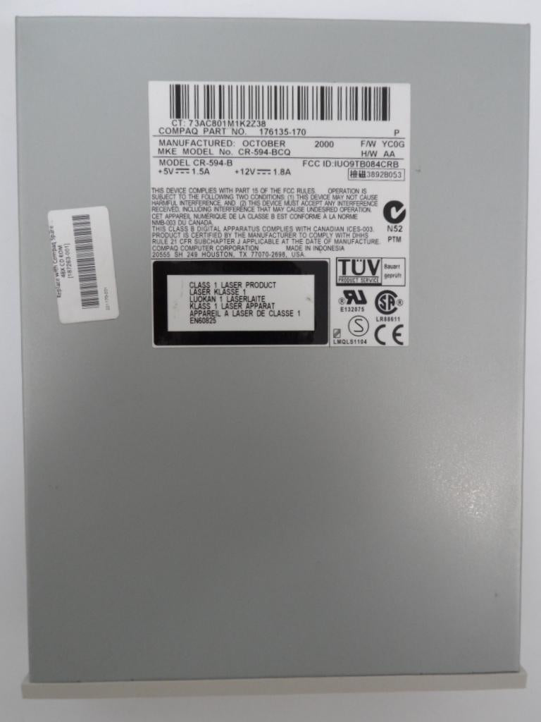 Compaq CR-594-BCQ 48x CD Rom Drive