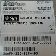 Seagate Sun 72GB SCSI 80 Pin 10Krpm 3.5in HDD
