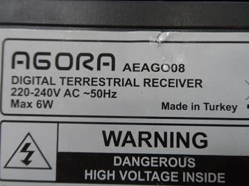 Agora AEAGO08 Digital Terrestrtial Reciever ( AEAGO08 DVB915/T2030    Agora )