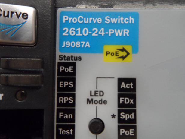 HP ProCurve 2610-24-PWR Switch ( J9087A ProCurve 2610 RSVLC-0701C    HP )