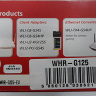 Buffalo Wireless-G High Speed 4-Port Router ( WHR-G125 WHR-G125-EU NOB )
