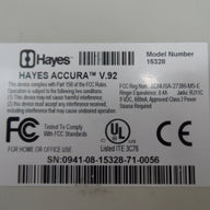 Hayes ACCURA V.92 External Fax Modem ( ACCURA V.92 15328    Hayes )
