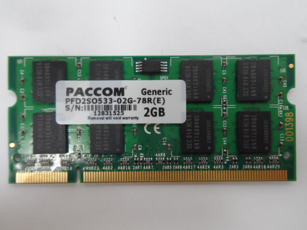 Sodimm on sale ddr2 2gb