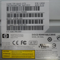 HP DVD+RW DL SATA Drive w/LightScribe - Black ( 575781-500 DH-16AAL-DT2 581600-001    HP )