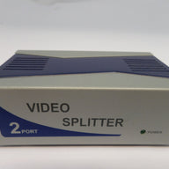 Videk 2 Port Video Splitter250MHz  350MHz ( Video Splitter WITH PSU)