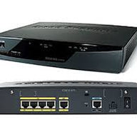 CISCO SYSTEMS 4 PORT WIRED ROUTER (800A USED)