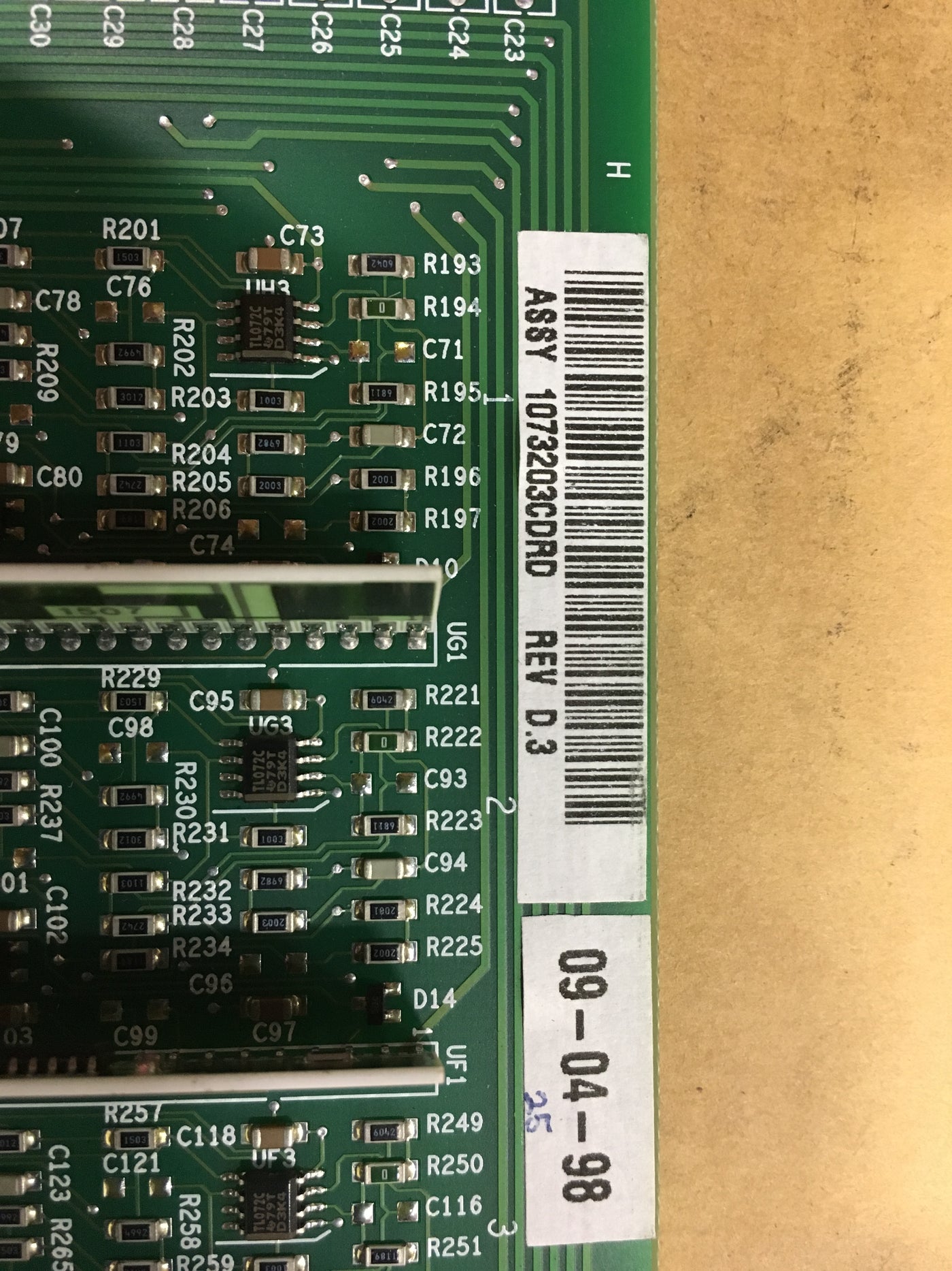 MITEL MC320CD SX2000 ONS CLIP LINE CARD ( MC320CD, SX2000, 1073203CDRD USED )