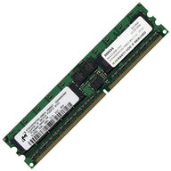 Micron 512MB PC3200 DDR-400MHz ECC Registered CL3 184-Pin DIMM Single Rank Memory Module ( MT9VDDF6472G-40BD3   Micron )