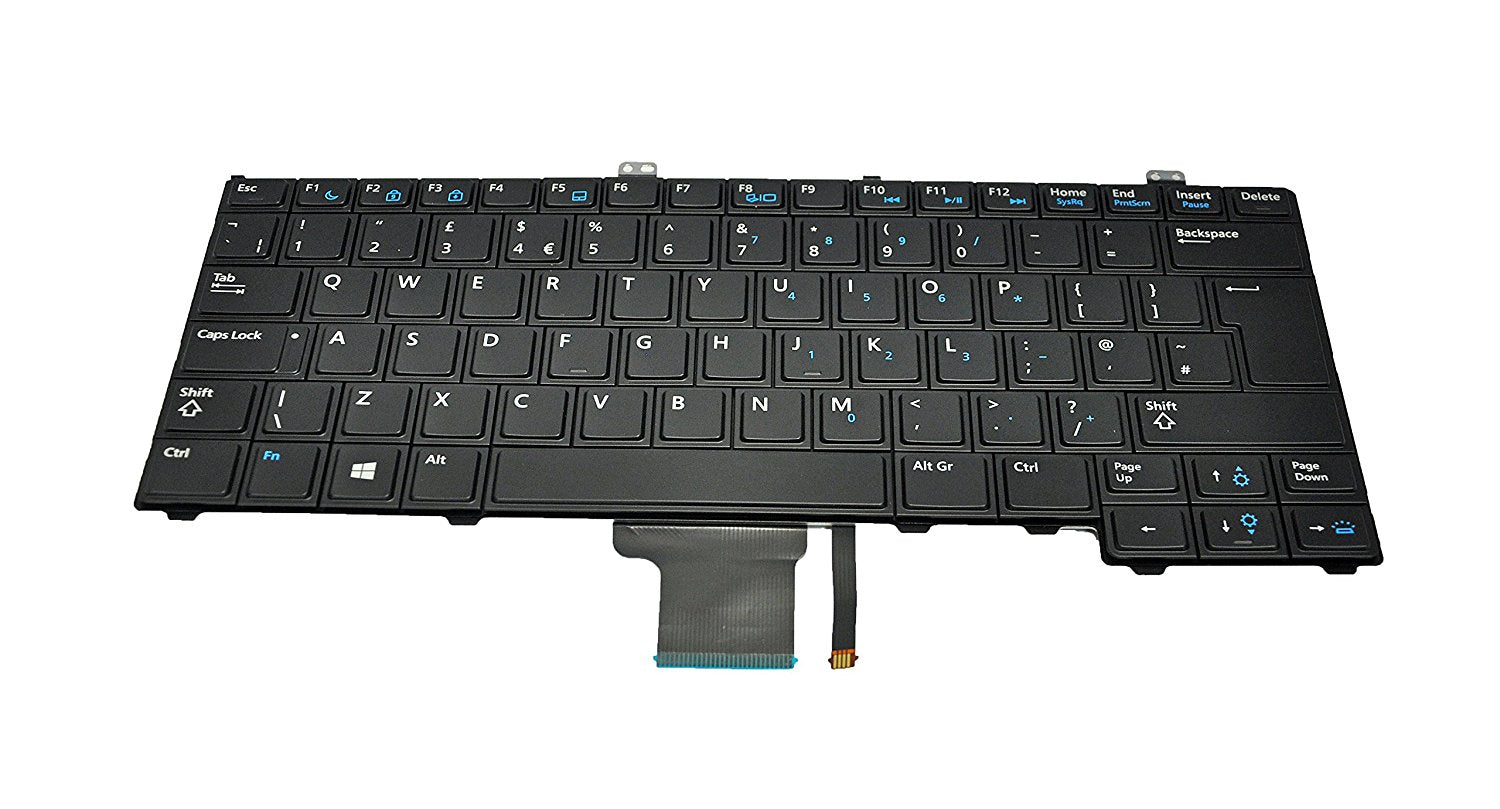 Dell Latitude E7240 UK Backlit Keyboard (04380Y New Bulk)