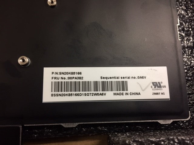 Lenovo Thinkpad P50/P70 German Keyboard (00PA382 New)