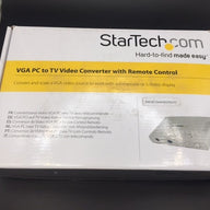 VGA2NTSCPRO VGA PC to TV Video Converter with Remote Control