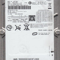 Fujitsu 120GB SATA 5400rpm 2.5in HDD ( CA06820-B44700SN MHW2120BH ) REF