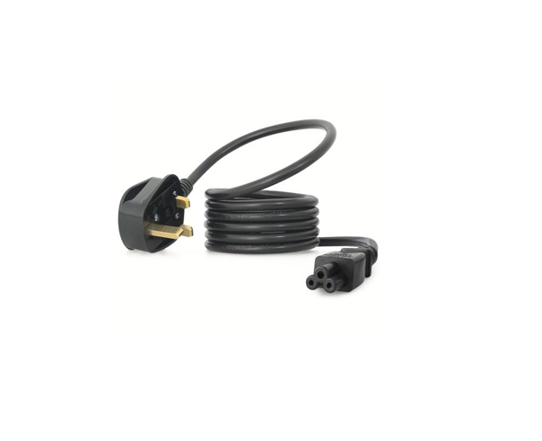 Belkin UK Laptop Power Cable UK Plug to C5 Style Connector 1.8m  (F3A214U06 New)