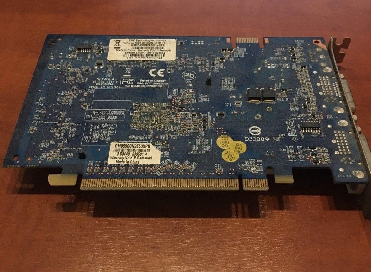 PNY GeForce 9 9500 512MB DDR2 Graphics Card