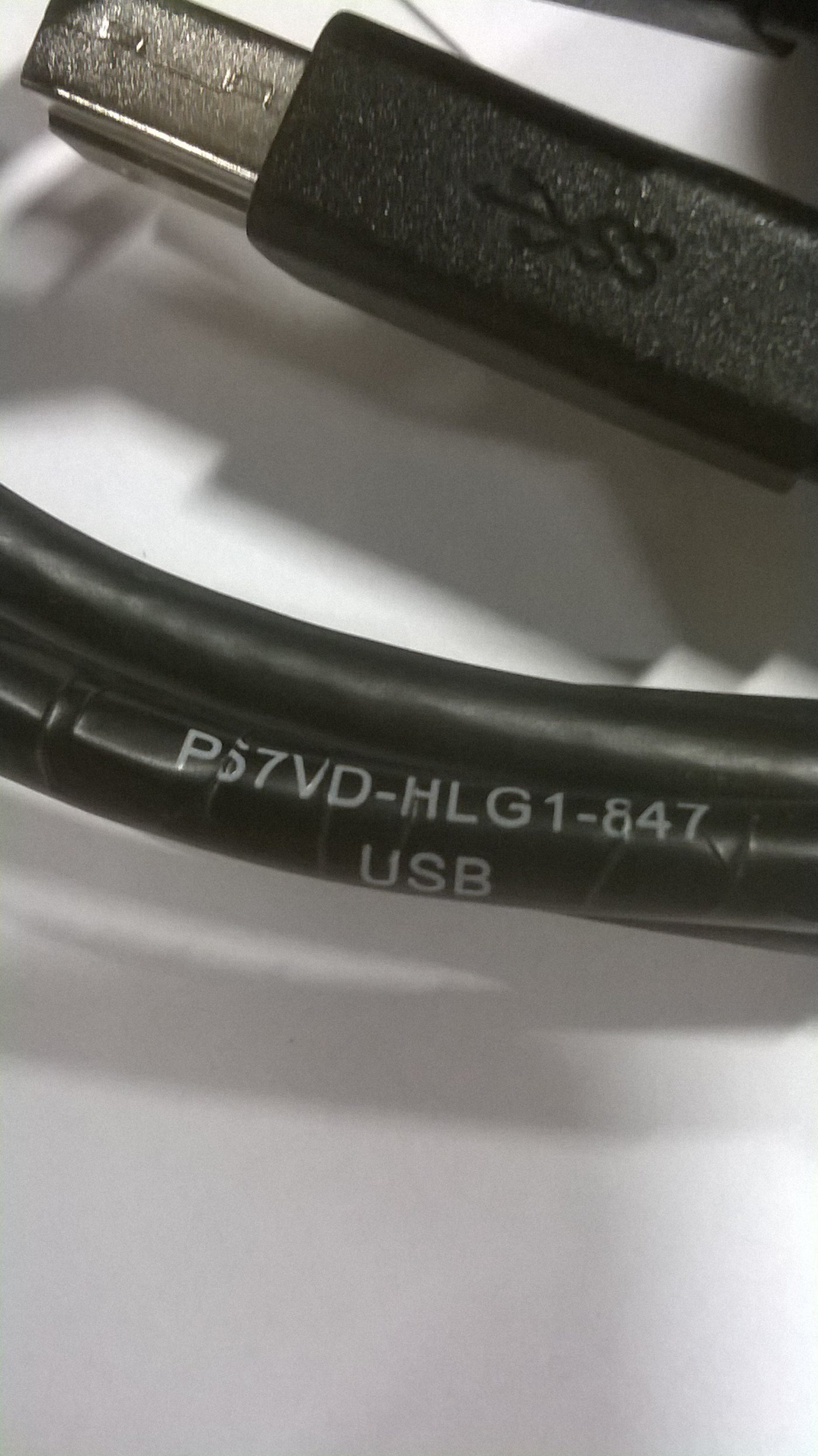 DELL USB 3.0 A TO B MALE TO MALE 6 FT 1.8M CABLE (P57VD 5KL2E23501 )