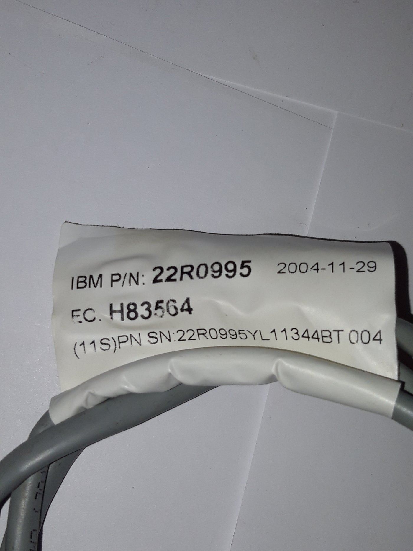 IBM Cable CEC 1 (Upper) to Ethernet Grey 1.1m (22R0995 USED)