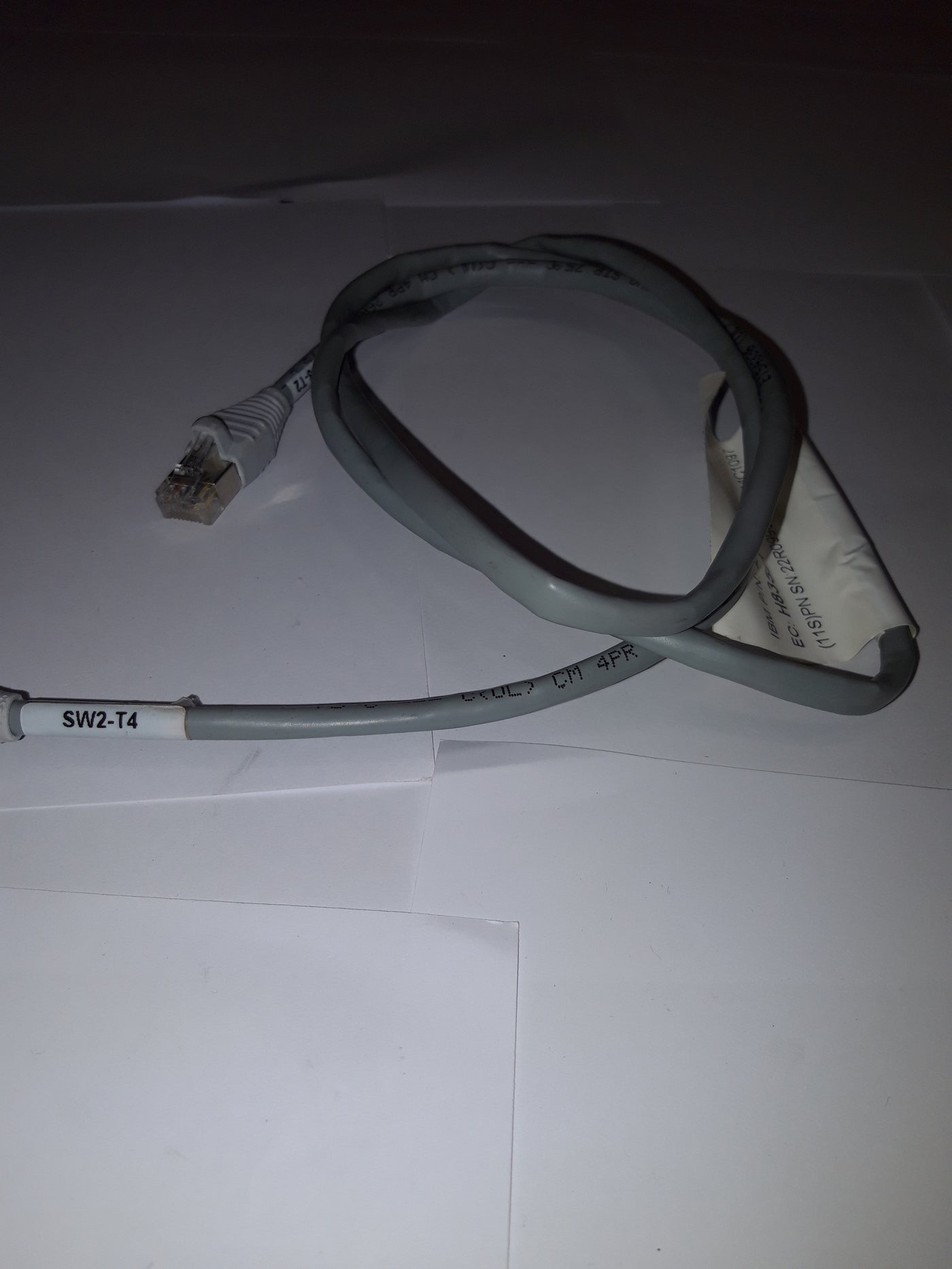 IBM Cable CEC 2 (Lower) to Ethernet Grey 1.2m (22R0996 USED)