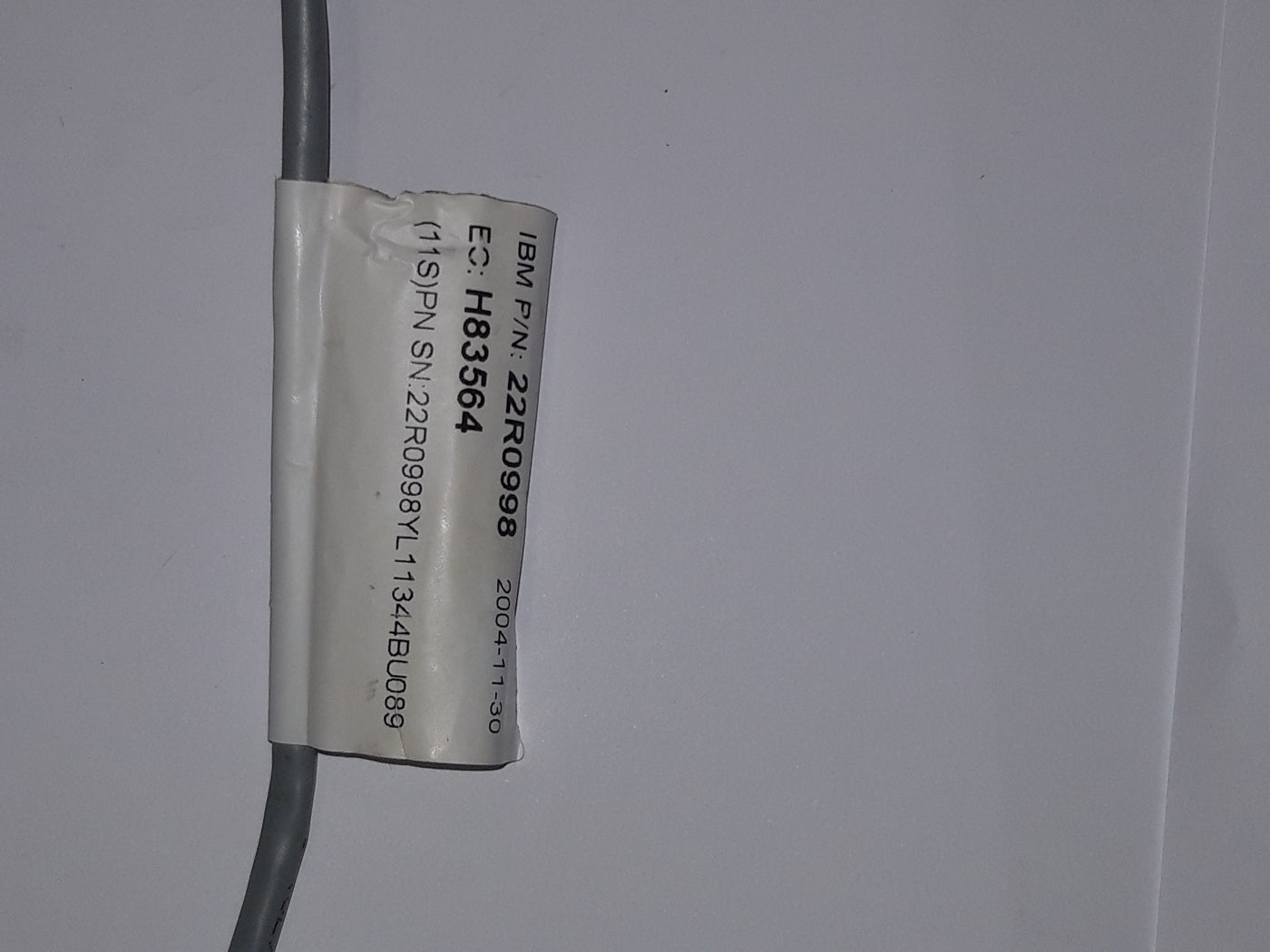 IBM Cable CEC 2 to Ethernet Grey 1.2m (22R0998 USED)