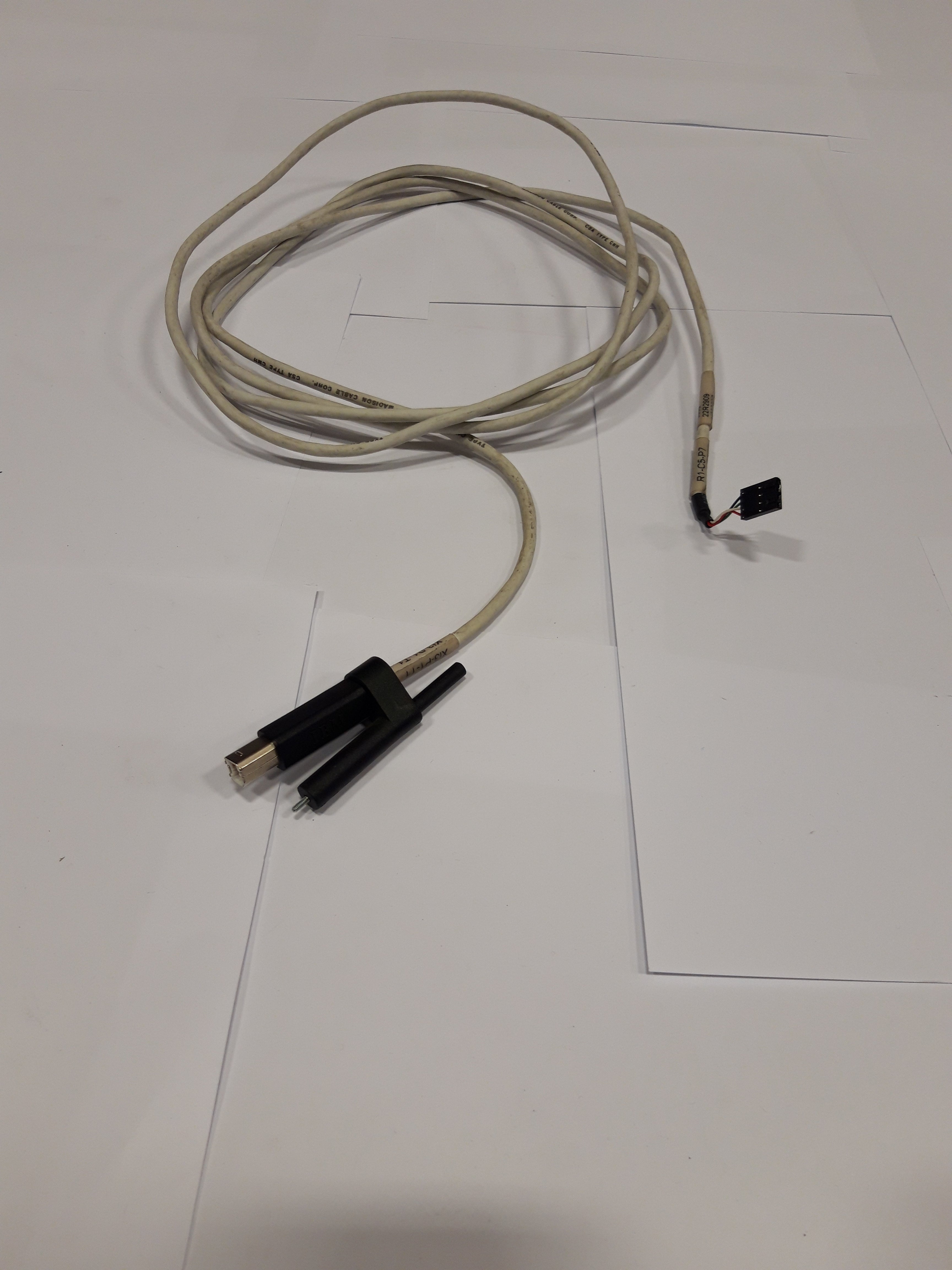 IBM Cable I/O Enclosure 3 to Rack Identity Card 2.3m (22R2909 USED)