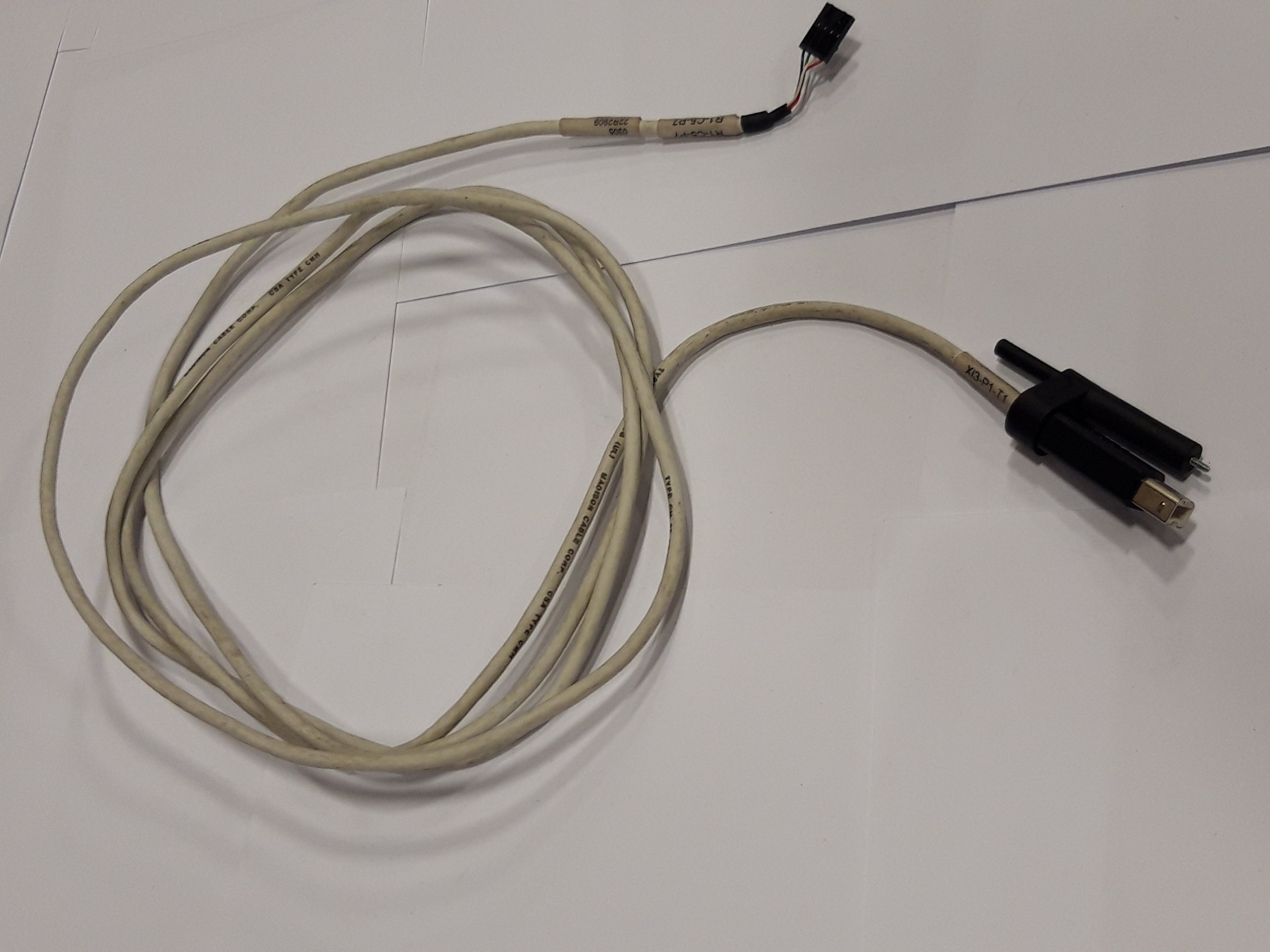 IBM Cable I/O Enclosure 3 to Rack Identity Card 2.3m (22R2909 USED)